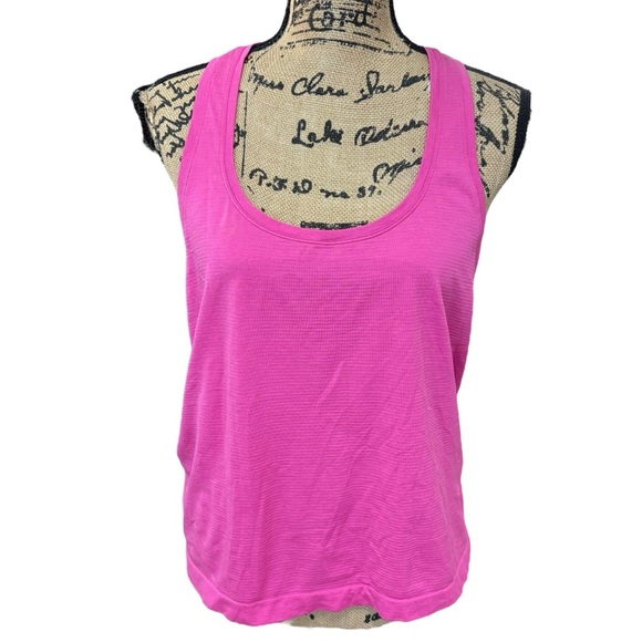 Lululemon Swiftly Tech Racerback Tank 2.0 Race Length Sonic Pink Size 14 - Picture 1 of 8
